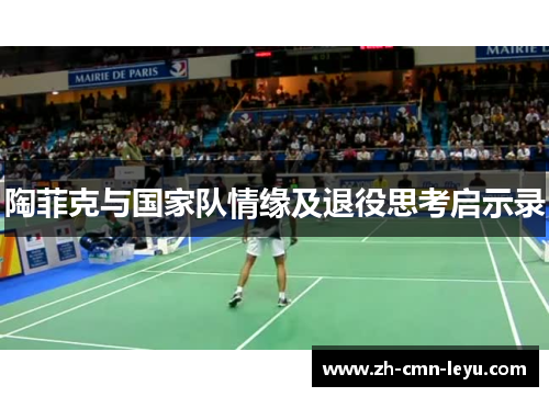 陶菲克与国家队情缘及退役思考启示录 陶菲克与国家队情缘及退役思考启示录